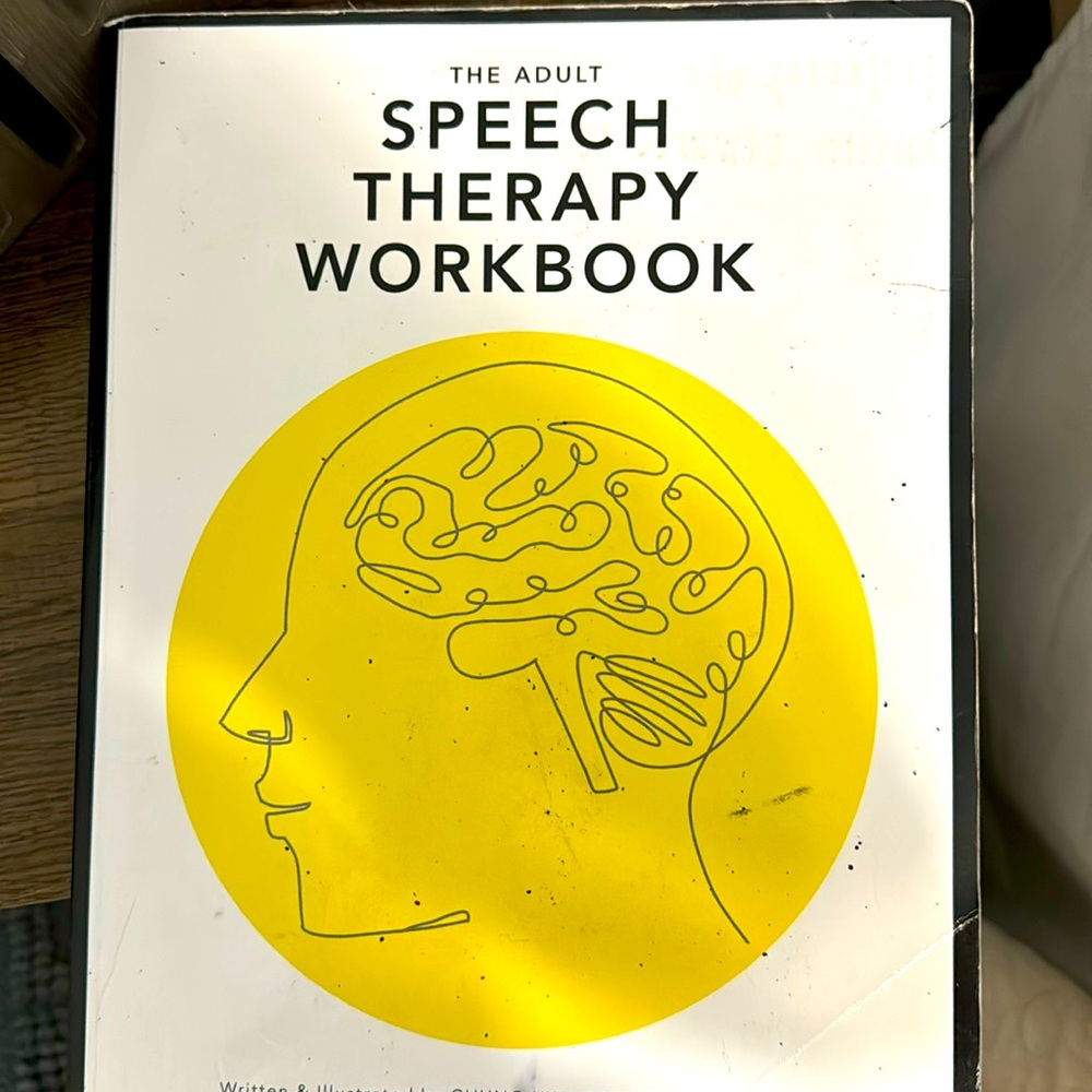 Adult Speech Therapy Workbook